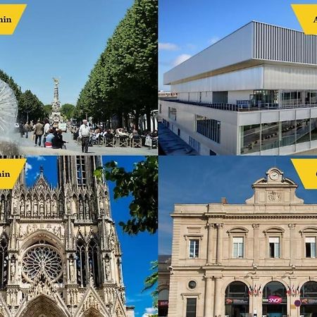 Forum Flower Spacieux T2 Au Coeur De La Ville Reims Bagian luar foto